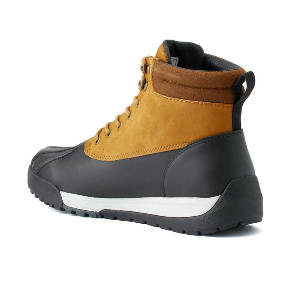 All-Weather Waterproof Men’s Duckboot In Tan/Black - Huckberry with Vibram Soles - Picture 10 of 11